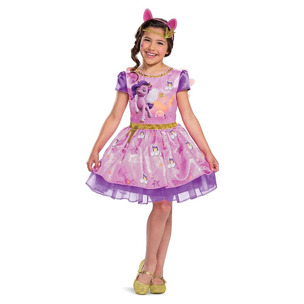 Disfraz Deluxe My Little Pony Pipp Petals Niñas Tutu Mediano