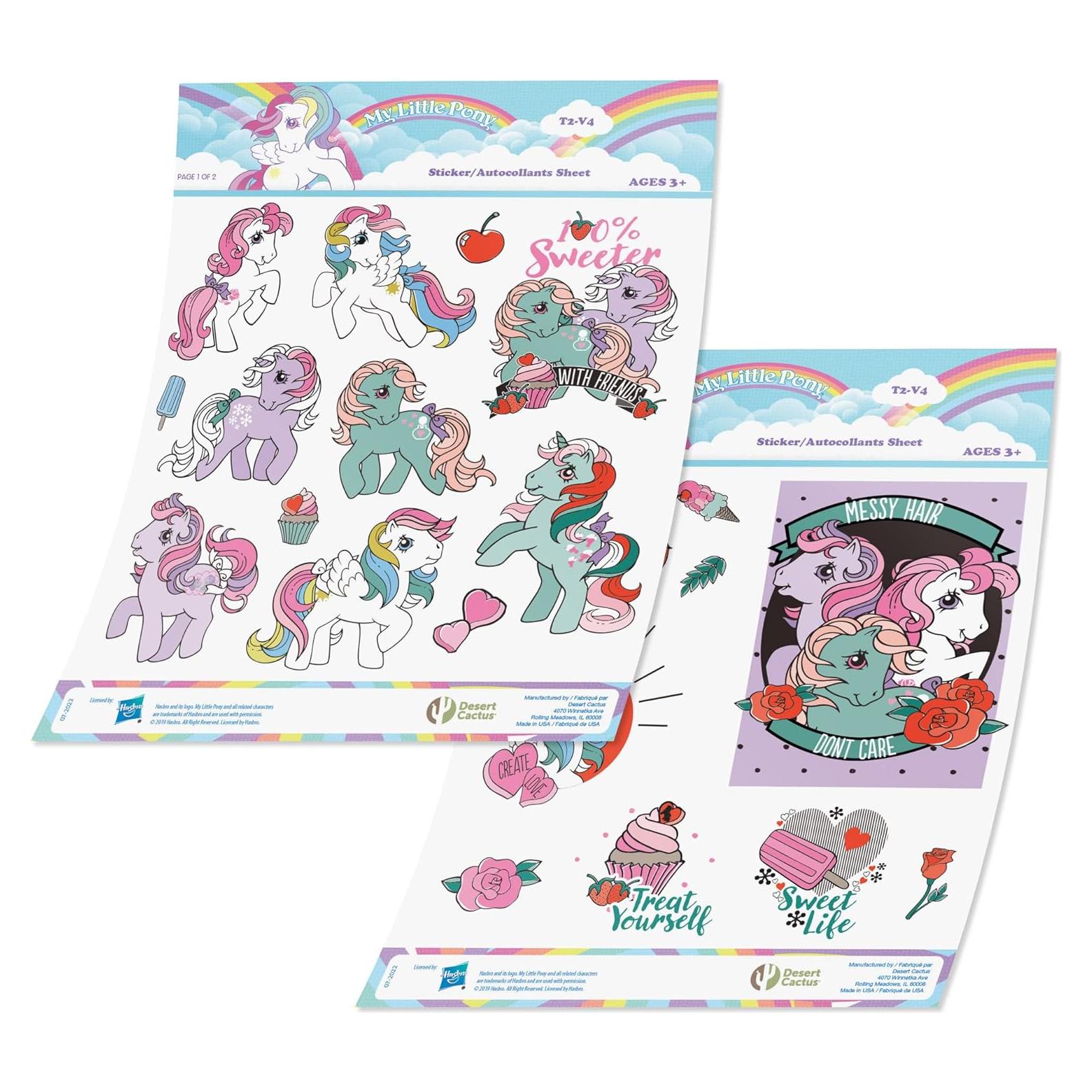 Calcomanías Mi Pequeño Pony Desierto Cactus 22 Vinilo Adhesivo