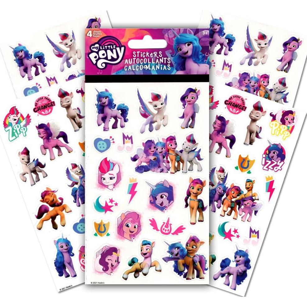 Set de Colorear y Stickers Mi Pequeño Pony Bendon - 2 Libros
