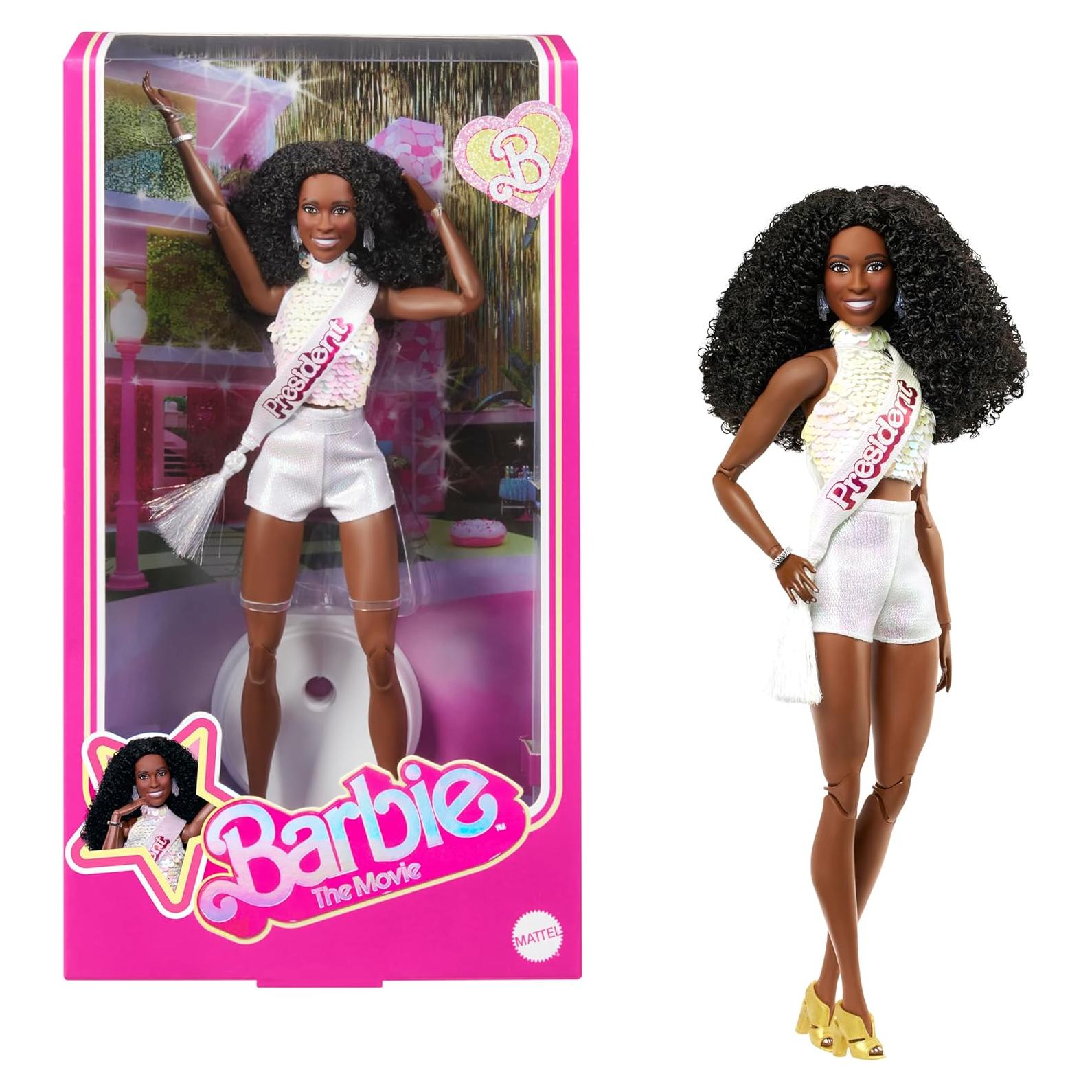 Muñeca Coleccionable Barbie Presidenta Issa Rae - Atuendo Fiesta