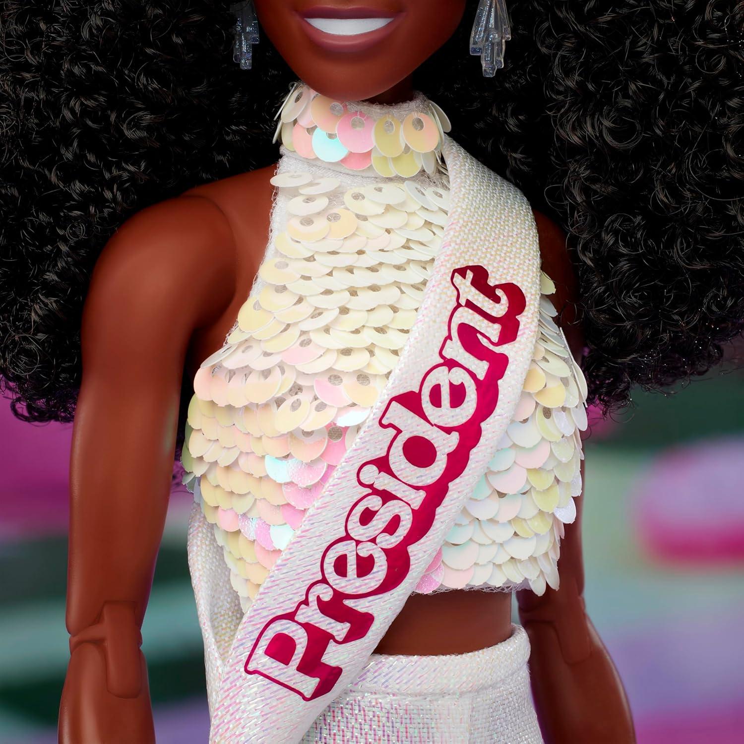 Muñeca Coleccionable Barbie Presidenta Issa Rae - Atuendo Fiesta