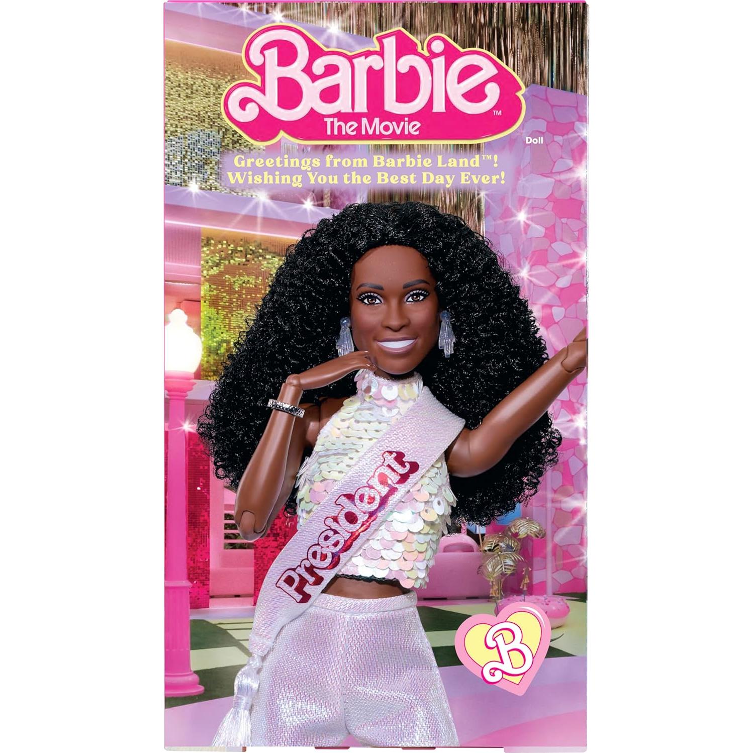 Muñeca Coleccionable Barbie Presidenta Issa Rae - Atuendo Fiesta