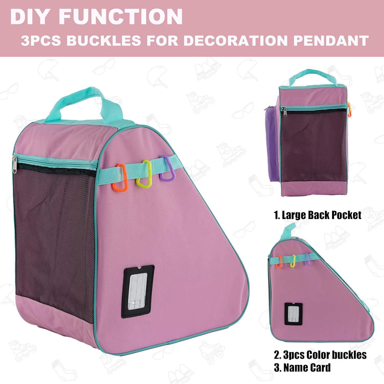 Bolsa de Patinaje HEXIFUL Hxfskb - Impermeable, 8 Colores