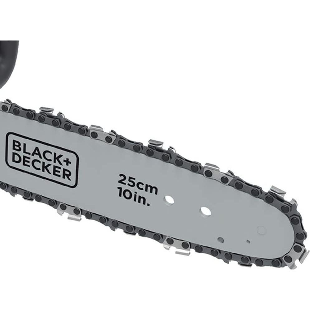 Motosierra inalámbrica BLACK+DECKER 20V 25,4 cm con batería