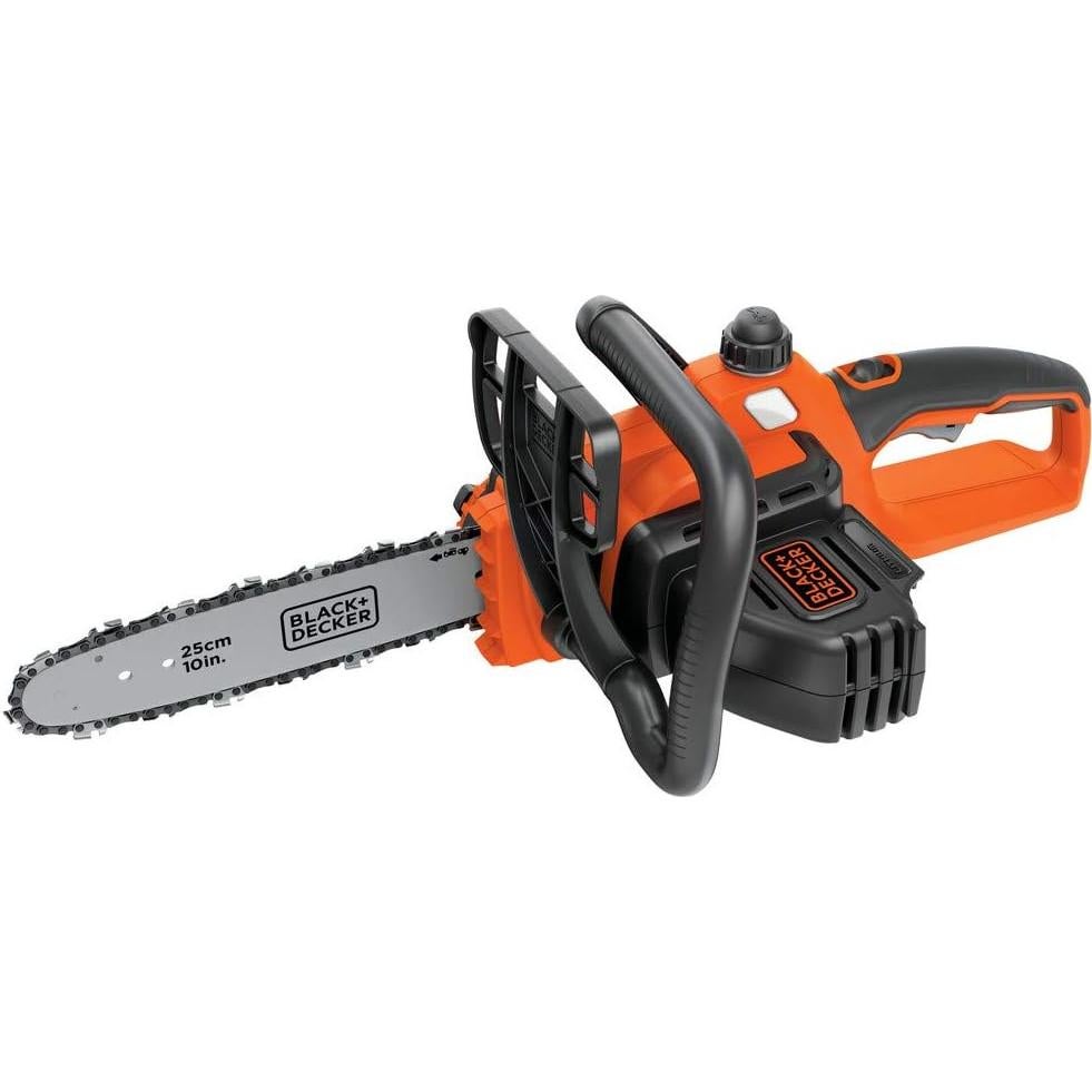 Motosierra inalámbrica BLACK+DECKER 20V 25,4 cm con batería