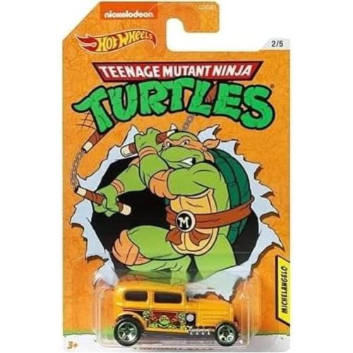 Conjunto de 5 Vehículos Hot Wheels TMNT - Mattel