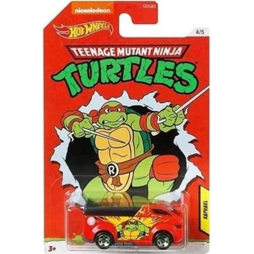 Conjunto de 5 Vehículos Hot Wheels TMNT - Mattel