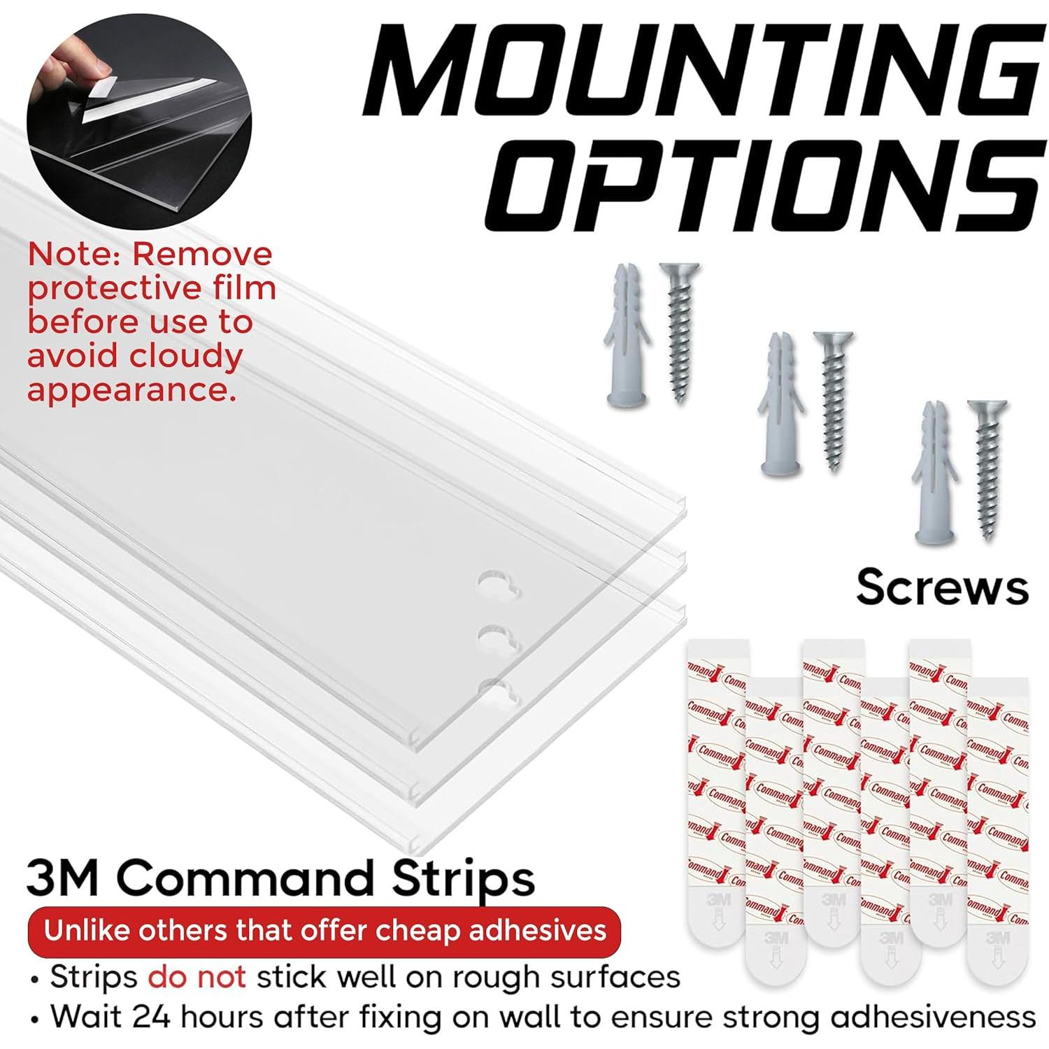 Estuche de exhibición acrílico Player One para 30 coches - Paquete de 3