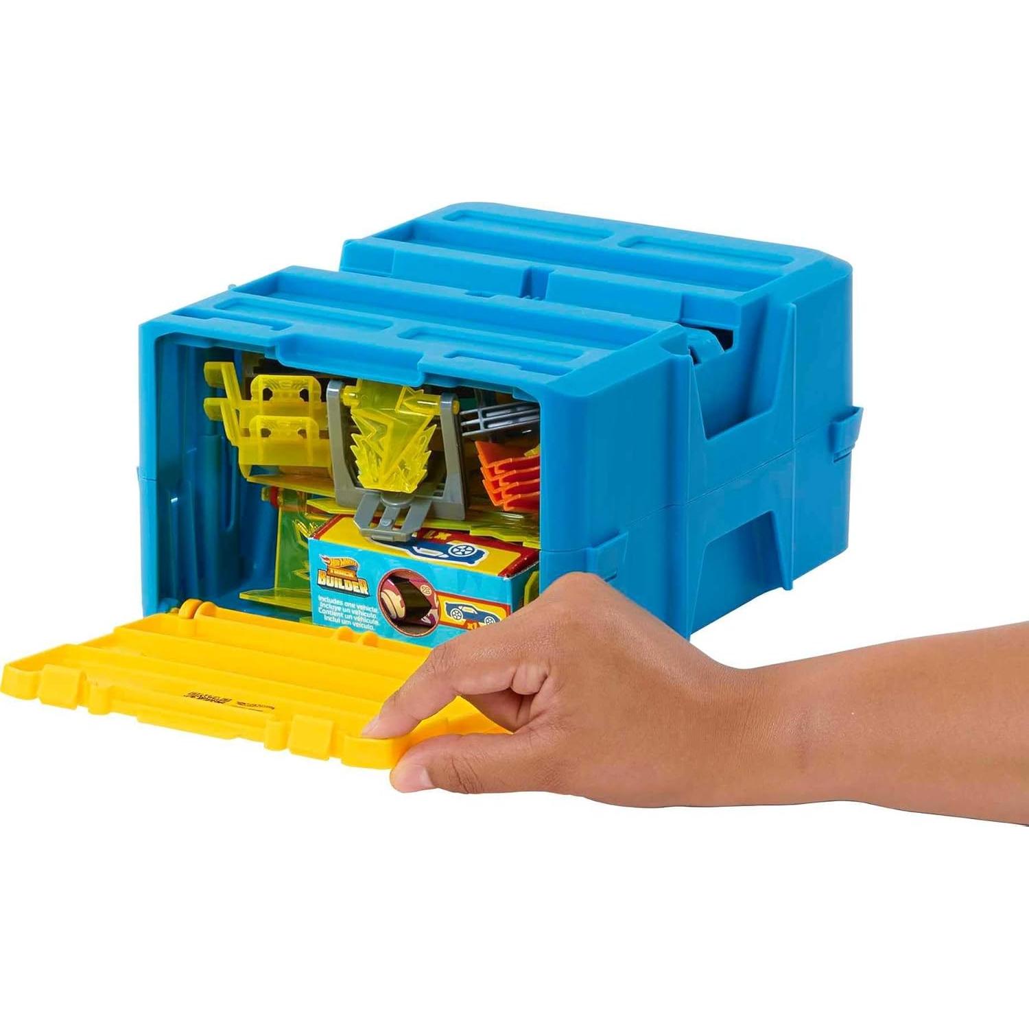 Juego de Pista de Autos Hot Wheels HMC03 - 12 Piezas Velocidad