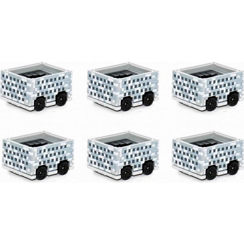 Hot Wheels Minecraft Minecart 6PCS - Carros 1:64