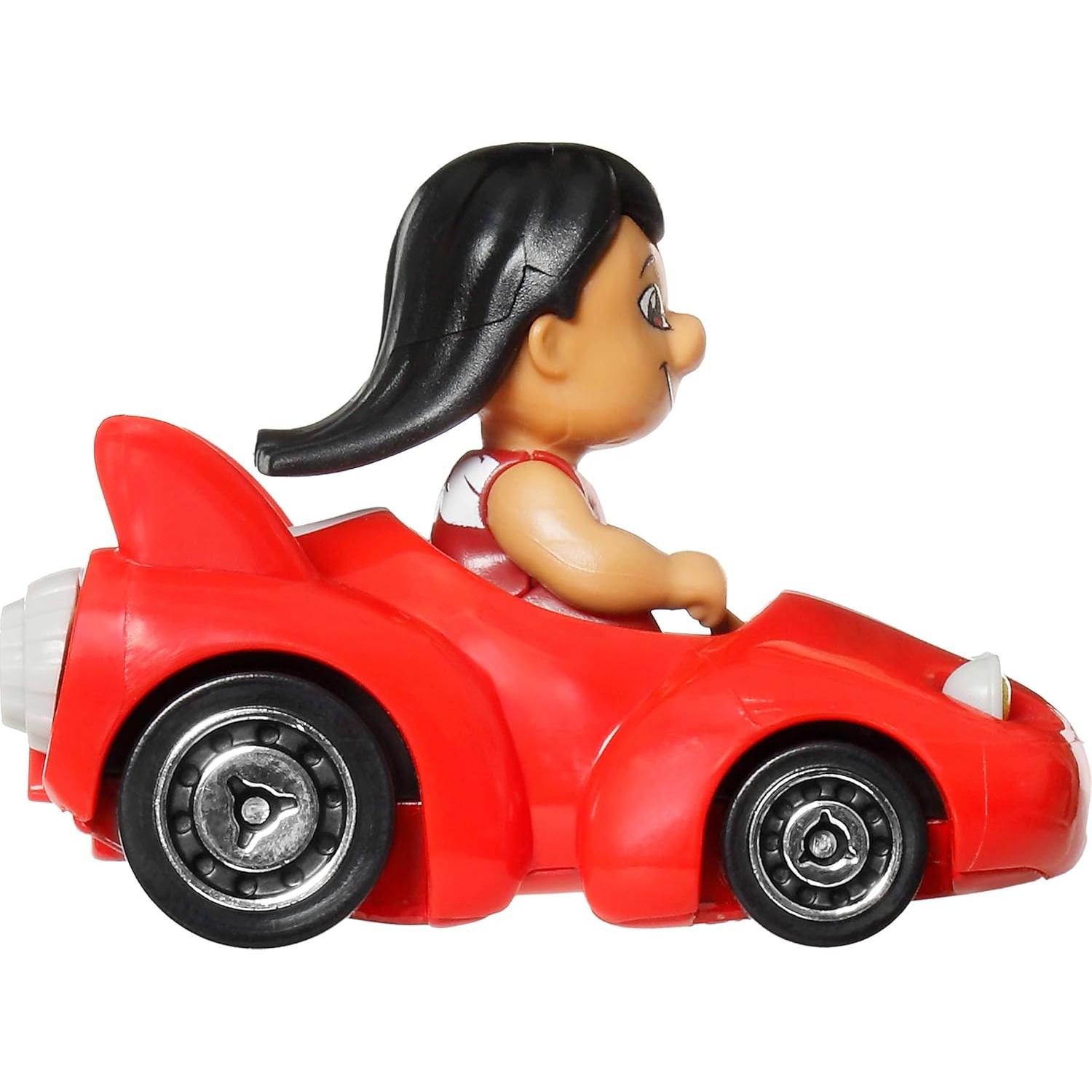 Set de 2 Coches de Juguete Hot Wheels RacerVerse con Personajes