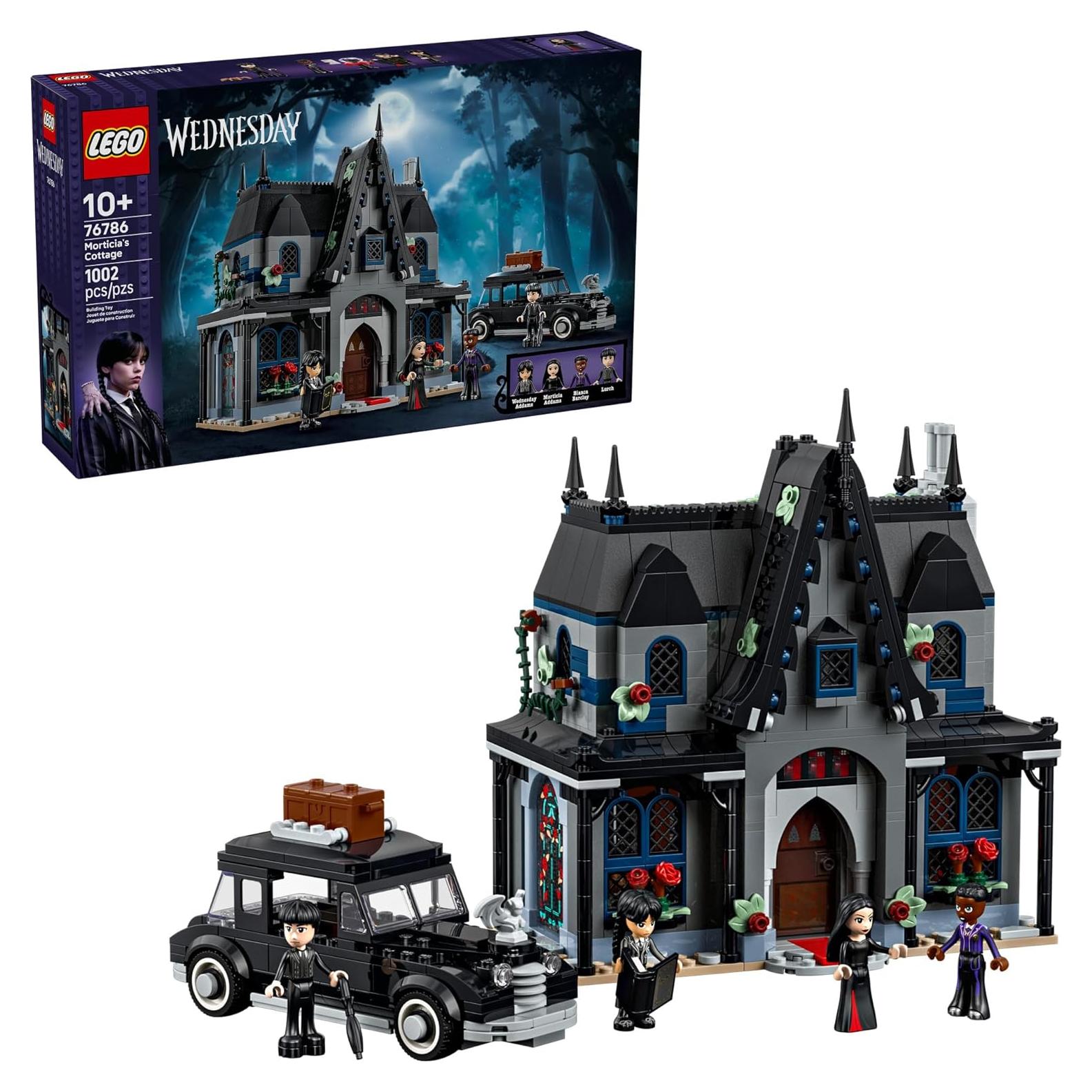 LEGO Casa de Morticia de Miércoles 76786 - Juguete 1002 Piezas