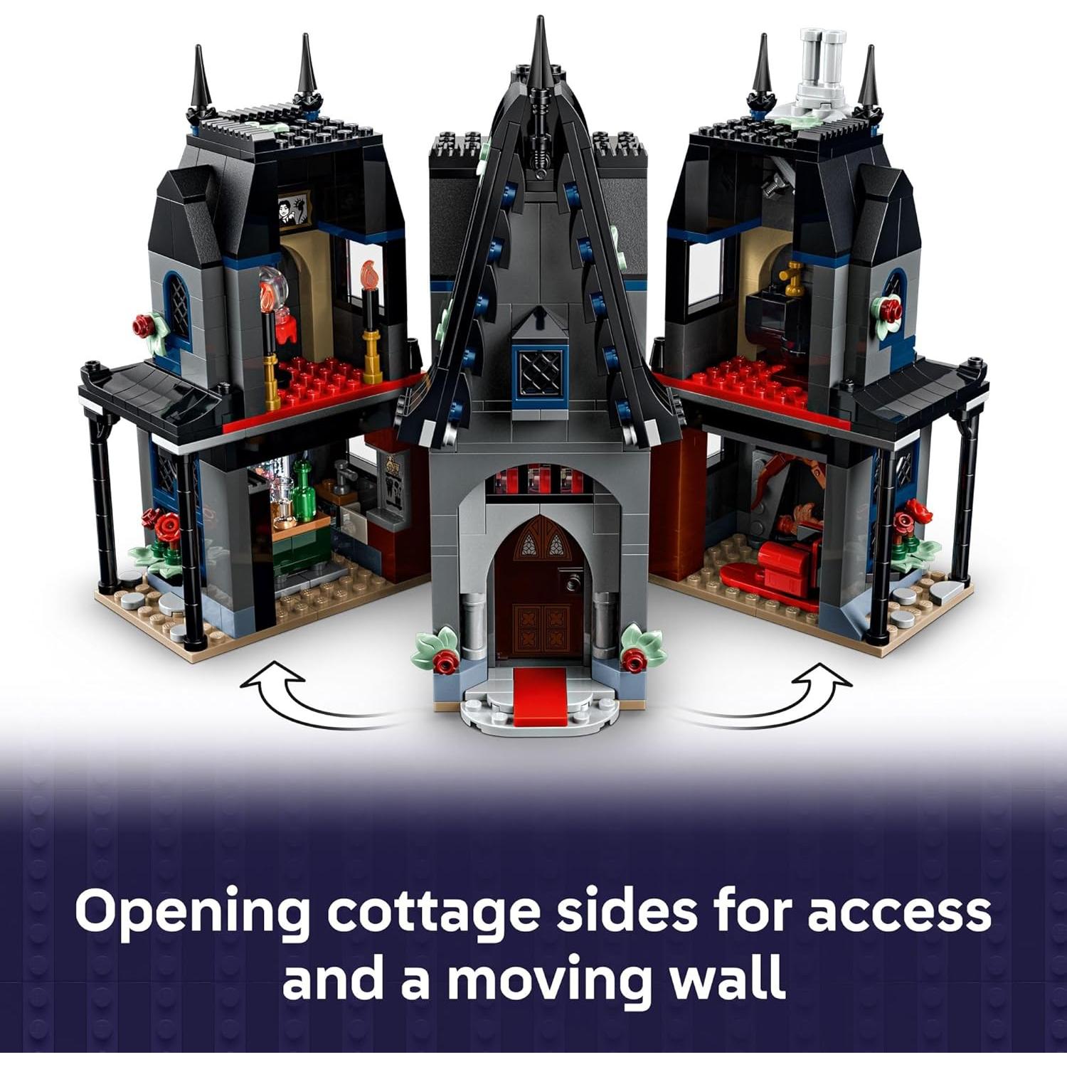 LEGO Casa de Morticia de Miércoles 76786 - Juguete 1002 Piezas