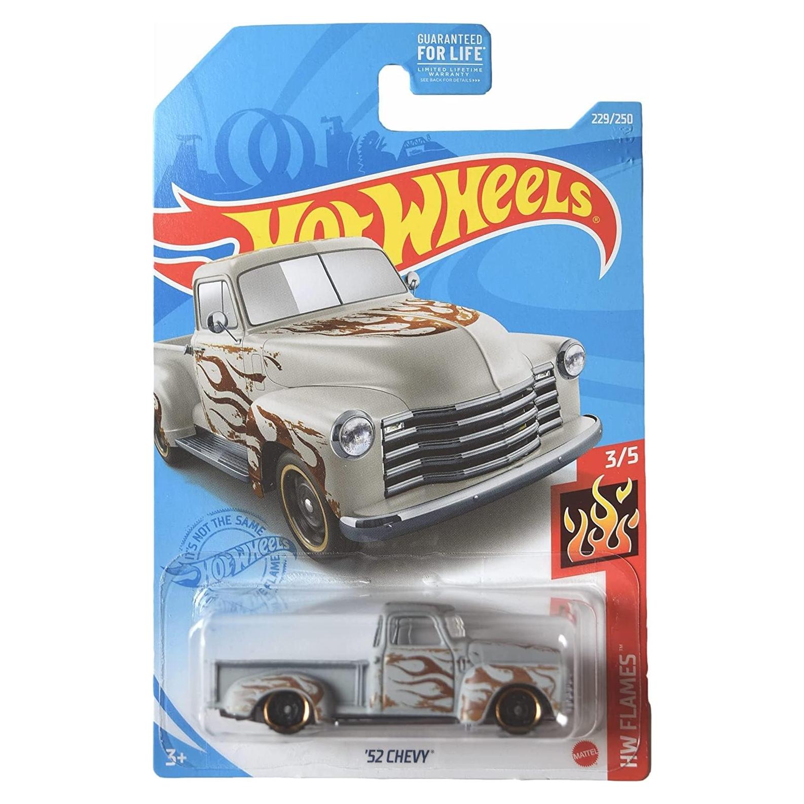Auto de colección Hot Wheels '52 Chevy gris 1:64