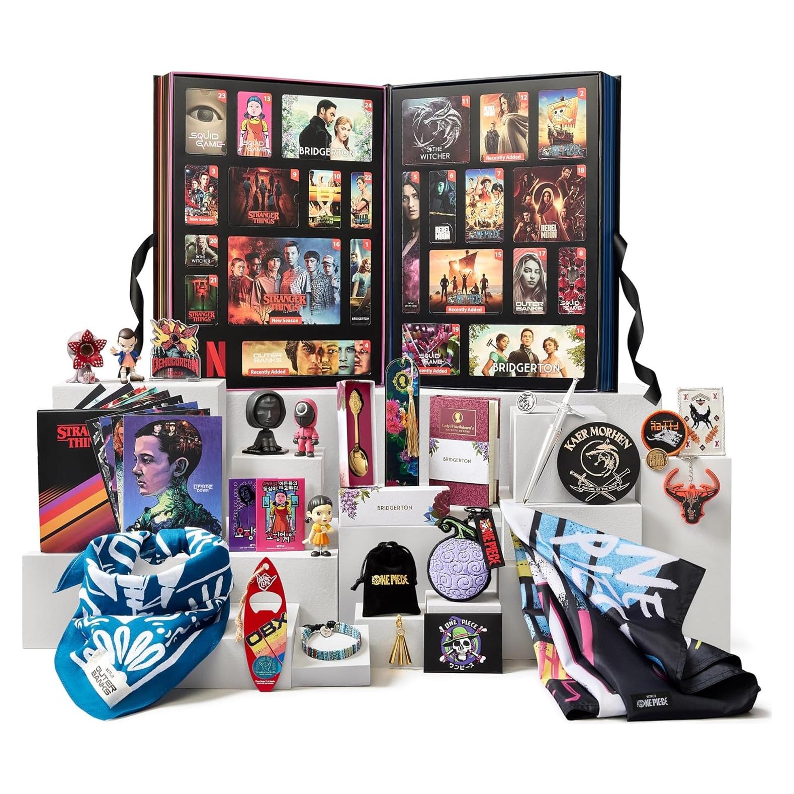 Caja de Regalo Calendario de Adviento Netflix Yume - 24 Artículos Coleccionables