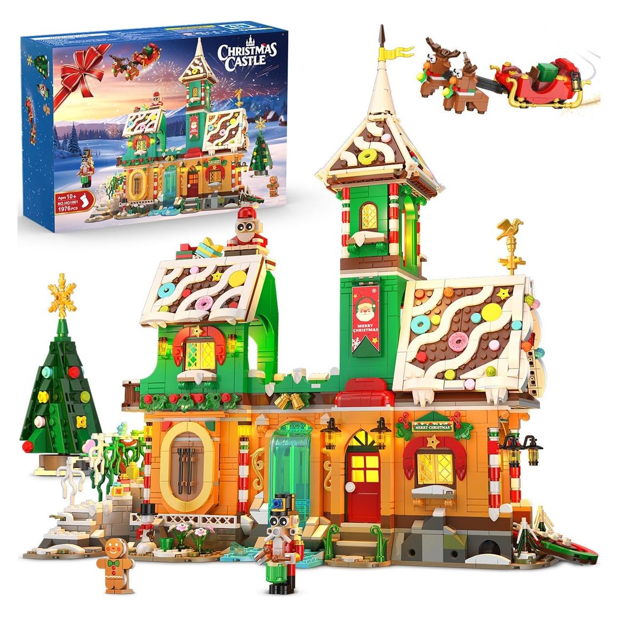 Juego de Construcción Castillo de Jengibre CUBIMANA 1976PCS