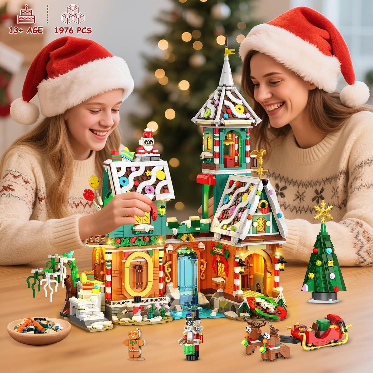 Juego de Construcción Castillo de Jengibre CUBIMANA 1976PCS