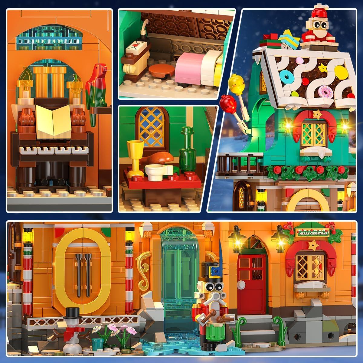 Juego de Construcción Castillo de Jengibre CUBIMANA 1976PCS