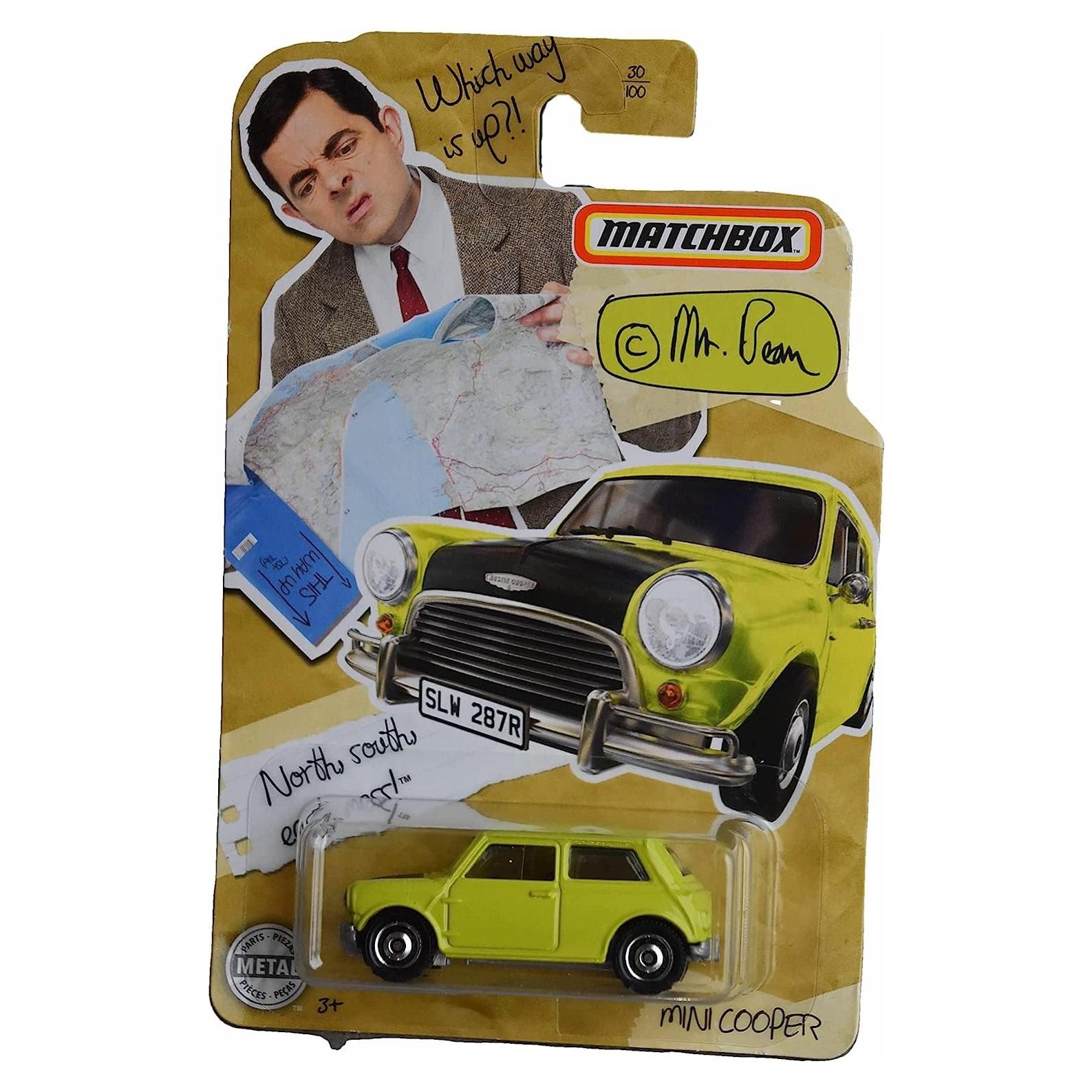 Mini Cooper Mr. Bean Matchbox 16.7 cm - Mattel