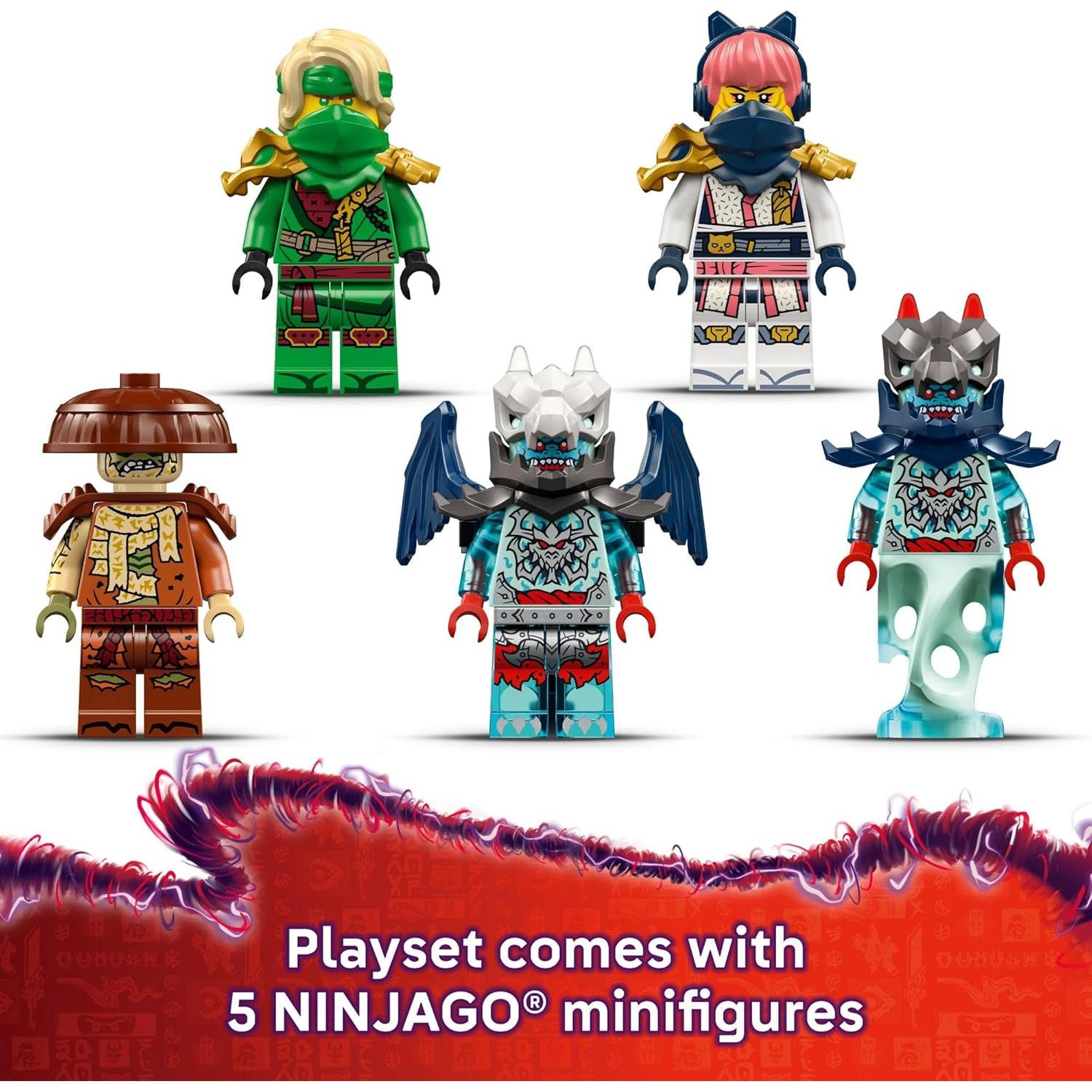 LEGO NINJAGO Jet Mech de Lloyd 71845 - Set de Construcción 1112 Piezas
