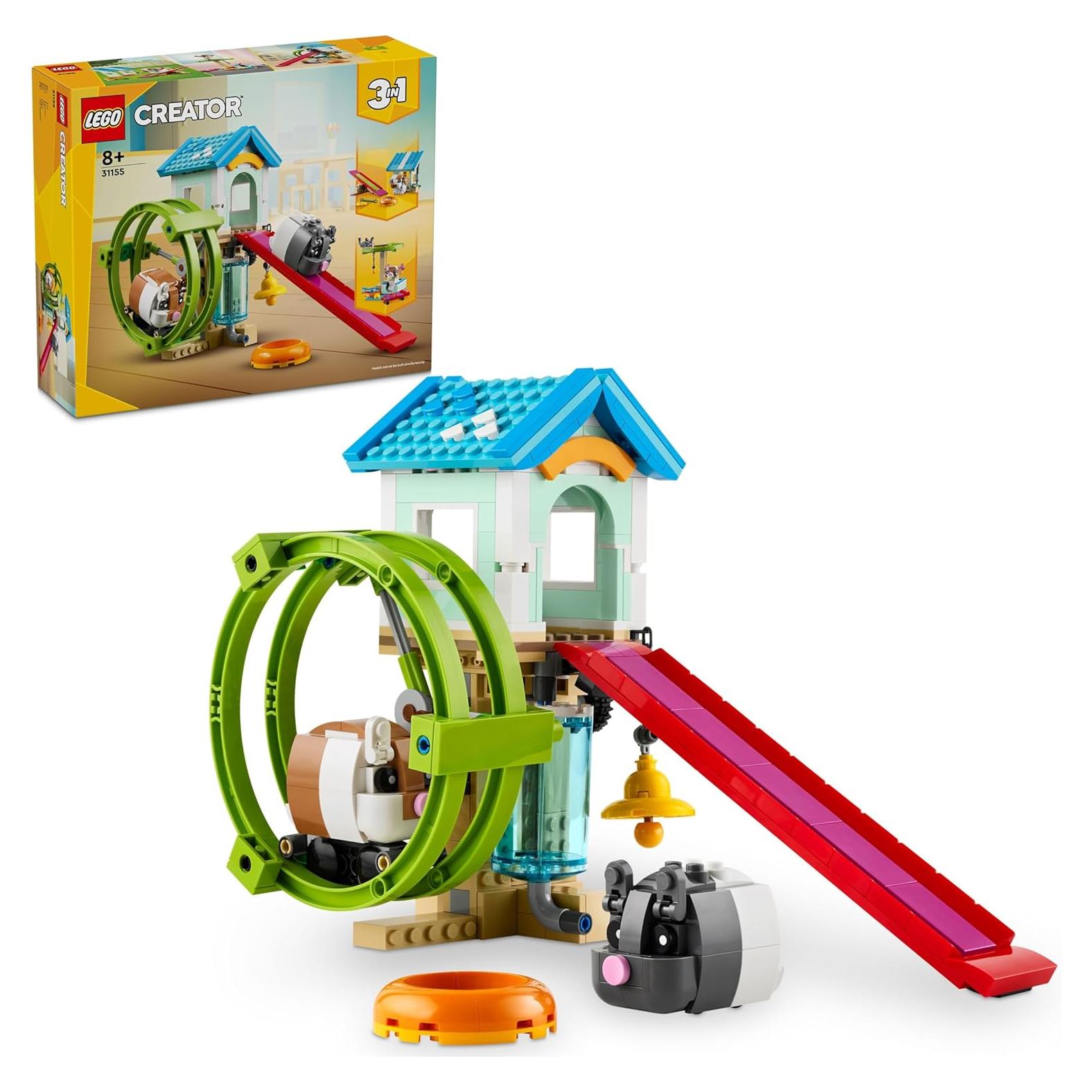 LEGO Creator 3-en-1 31155 - Rueda de Hámster Interactiva