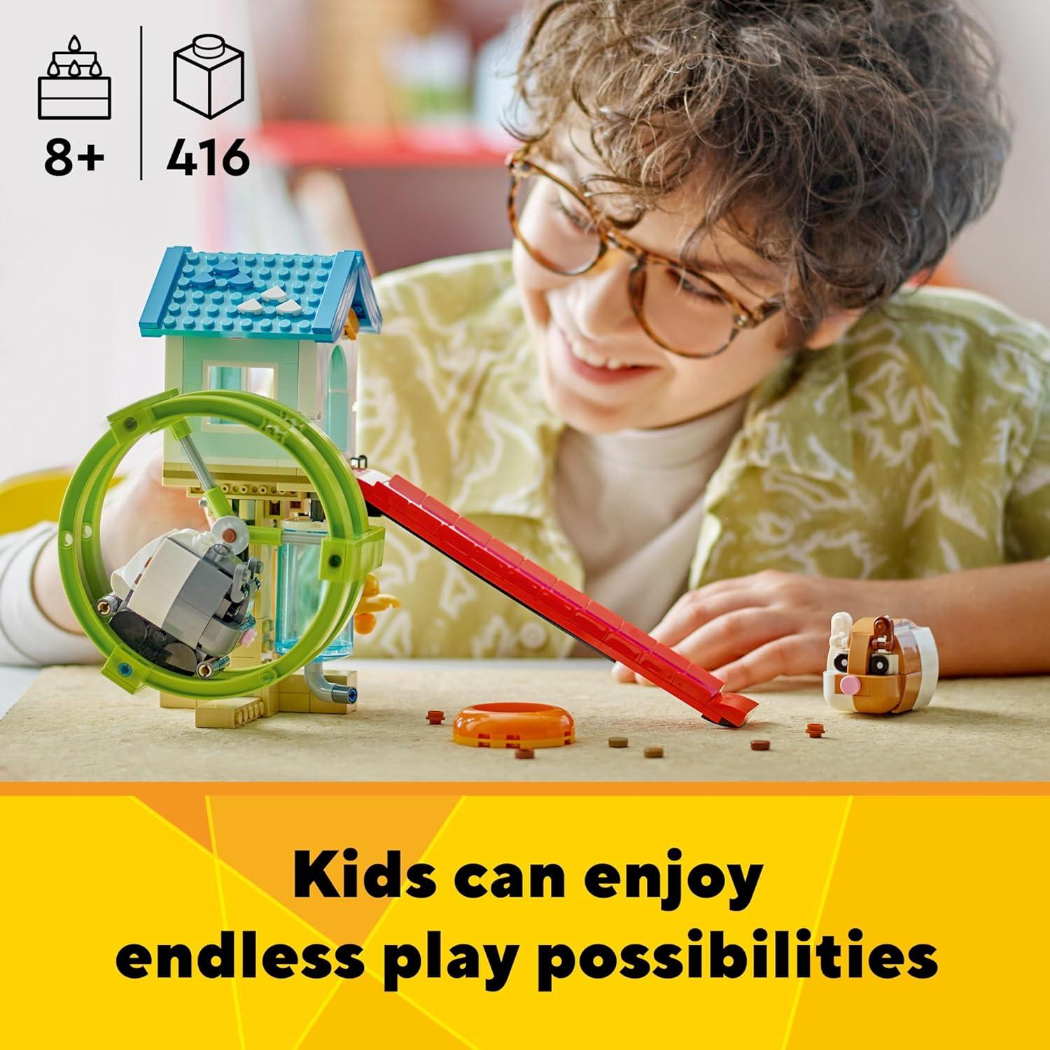 LEGO Creator 3-en-1 31155 - Rueda de Hámster Interactiva