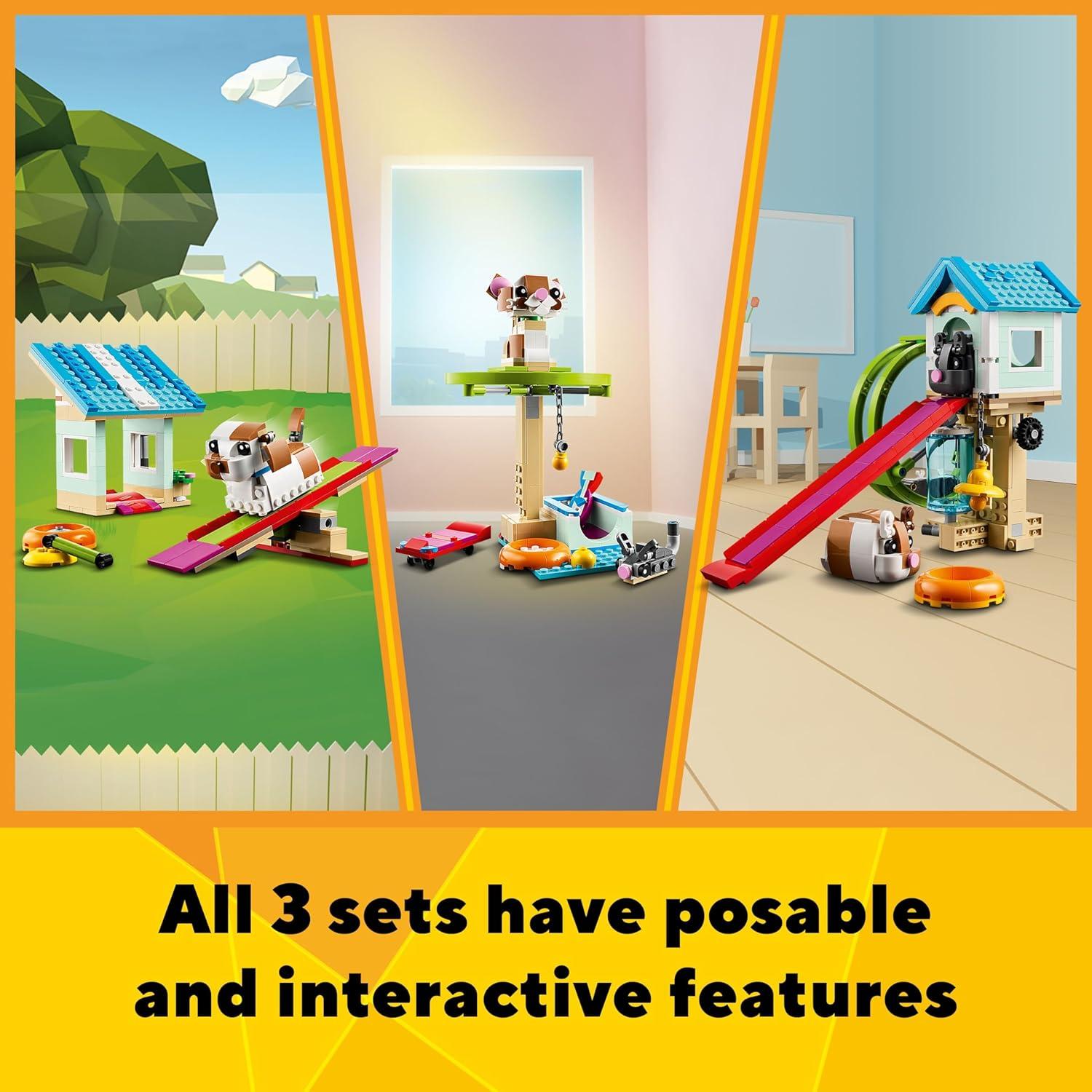 LEGO Creator 3-en-1 31155 - Rueda de Hámster Interactiva