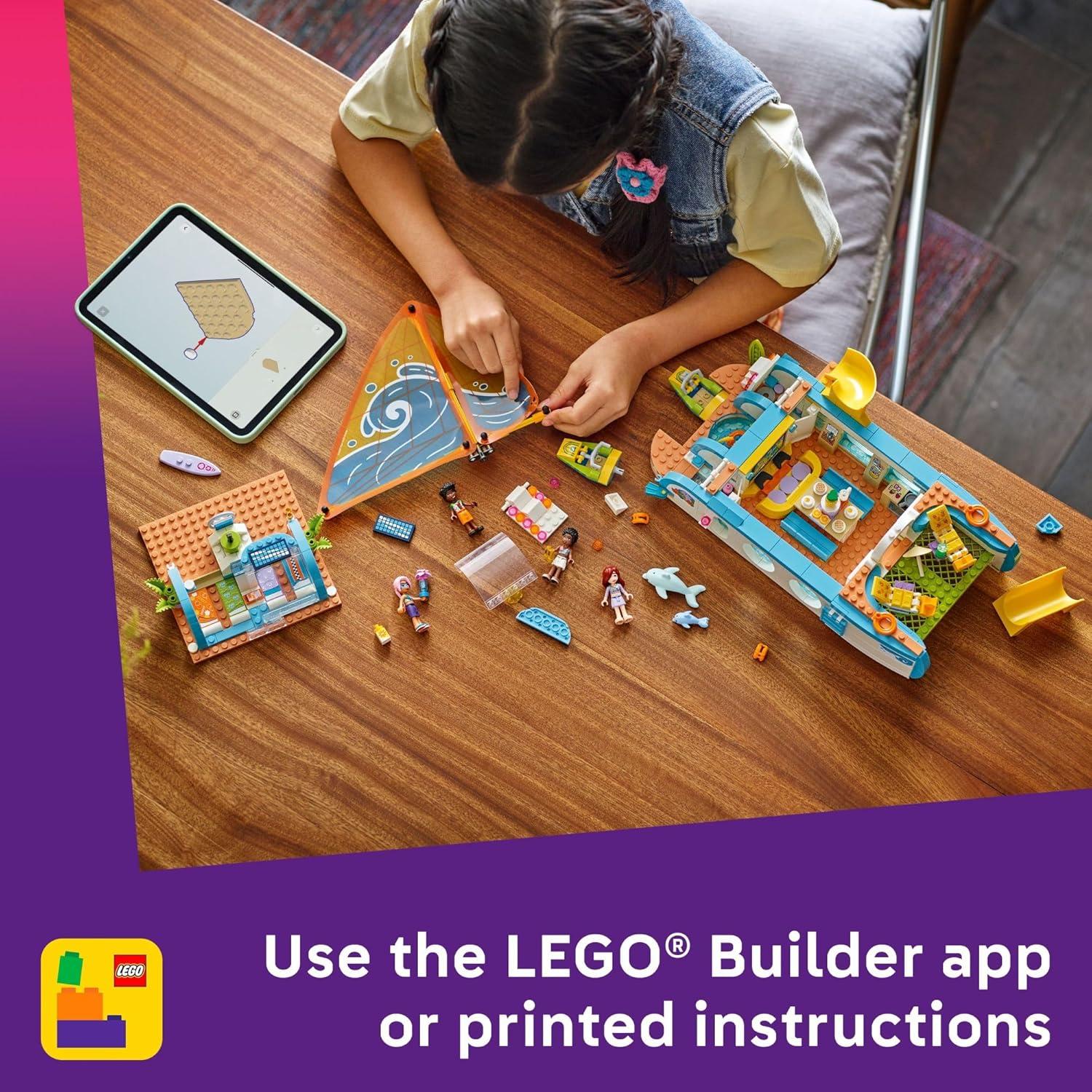 LEGO Friends Aventura en Barco de Viaje 42664 - Juguete 685 Piezas