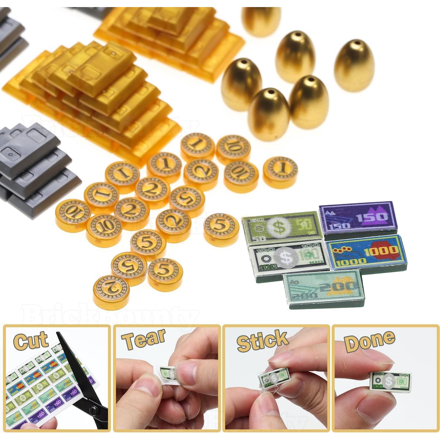 Set de Accesorios de Tesoro Pirata BrickBounty 220 Piezas