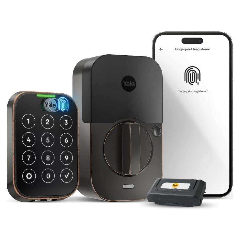 Cerradura Inteligente Yale Assure Lock 2 Touch Bronce Wi-Fi