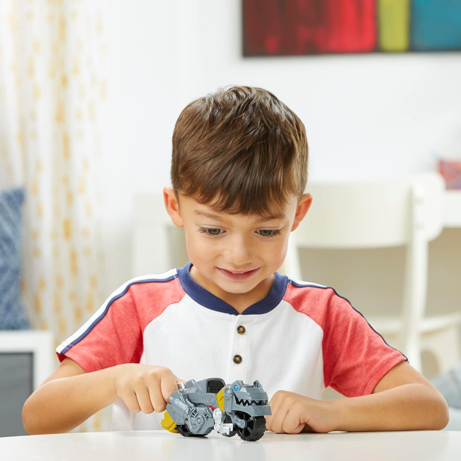 Transformers Aventuras Dinobot Grimlock, Snarl y Predaking