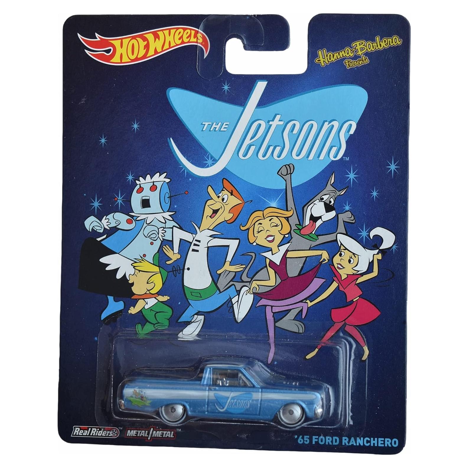 Hot Wheels 65 Ford Ranchero Azul Real Riders Metal 113g