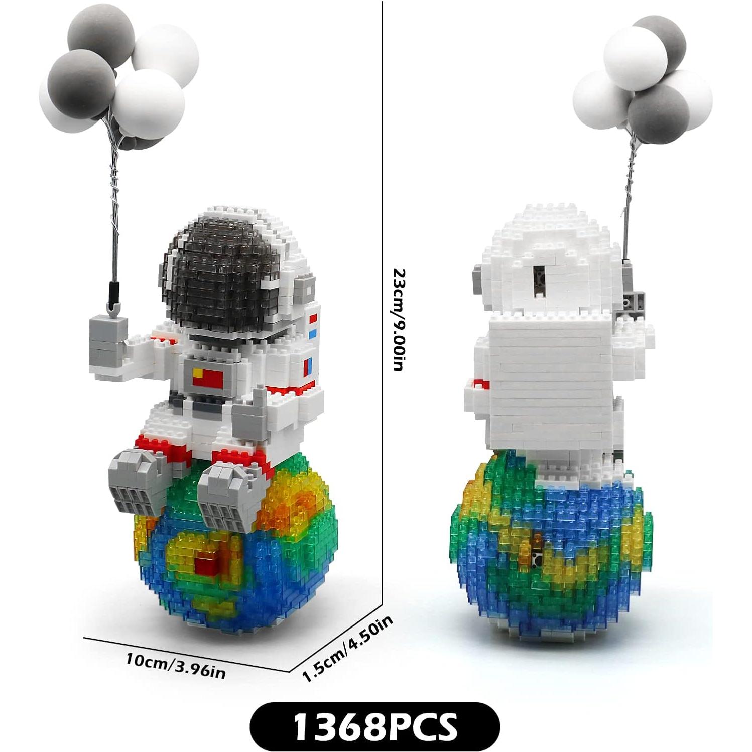 Set de Construcción Mini Astronauta FINGER ROCK 1368 Piezas