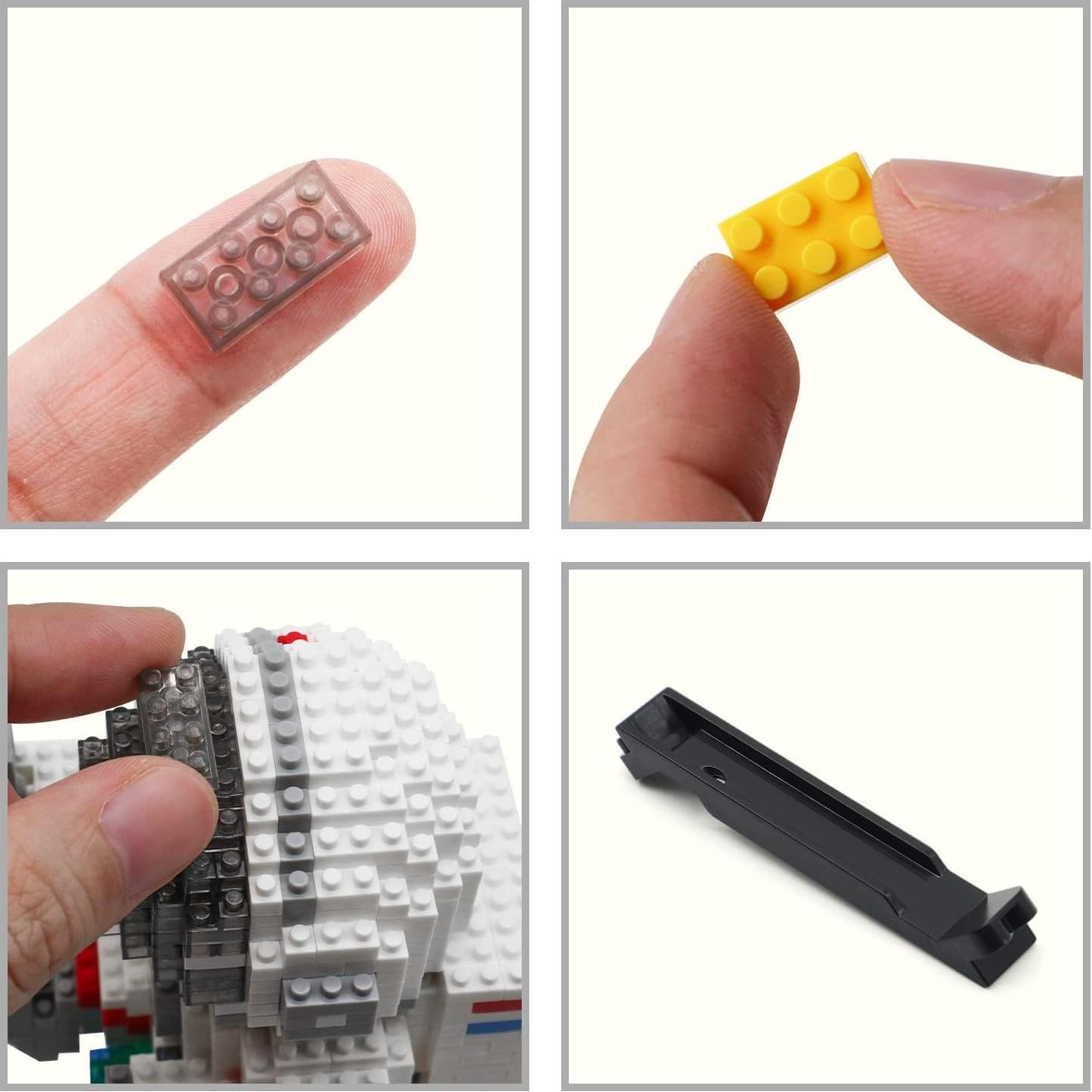 Set de Construcción Mini Astronauta FINGER ROCK 1368 Piezas