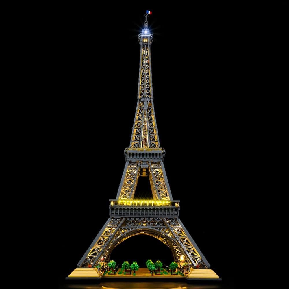 Kit de Luz LED Kyglaring para Lego Torre Eiffel 10307