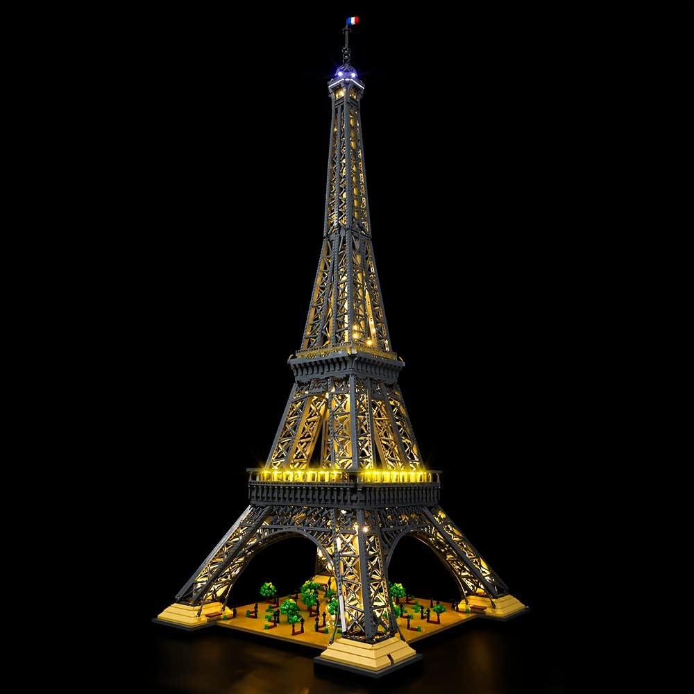 Kit de Luz LED Kyglaring para Lego Torre Eiffel 10307