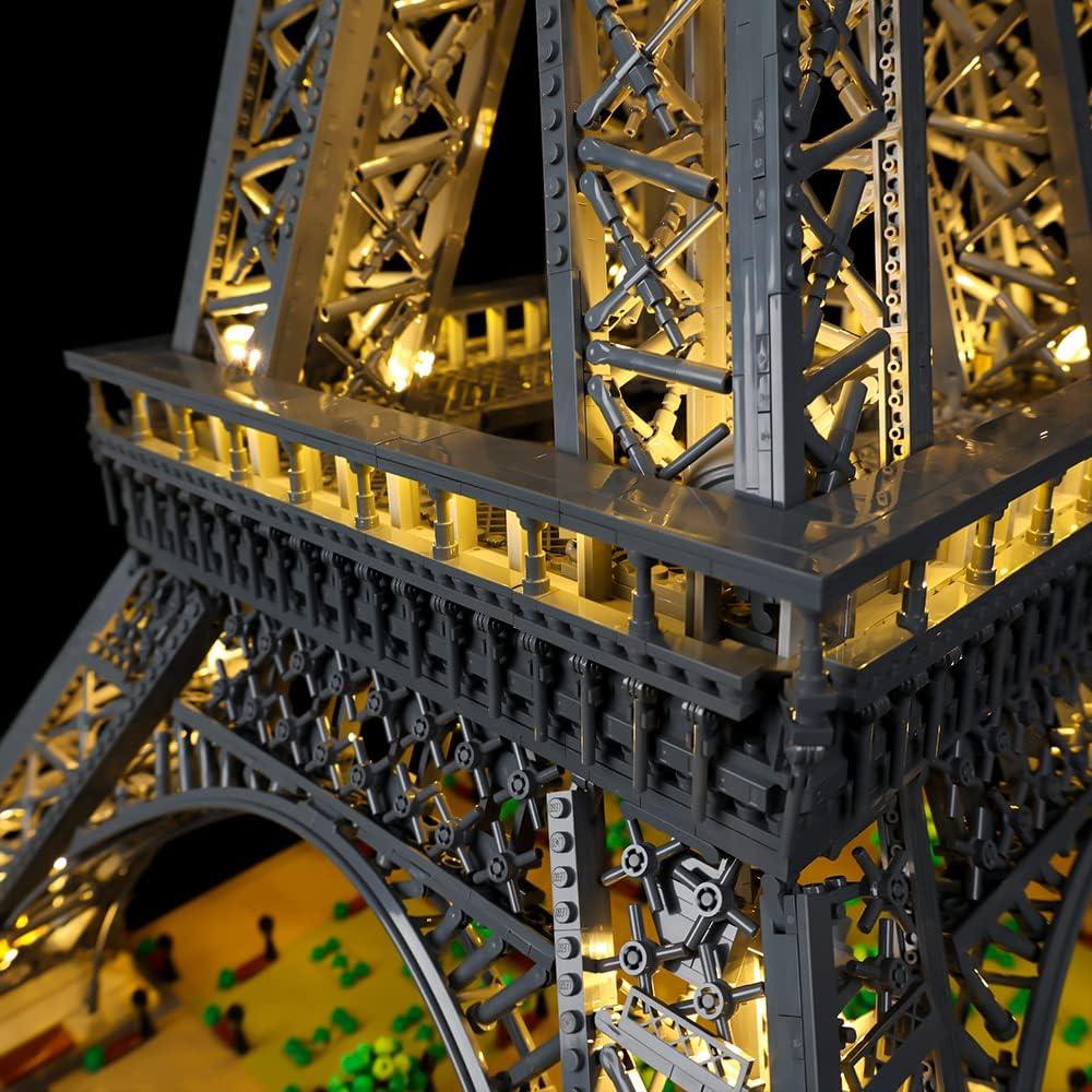 Kit de Luz LED Kyglaring para Lego Torre Eiffel 10307