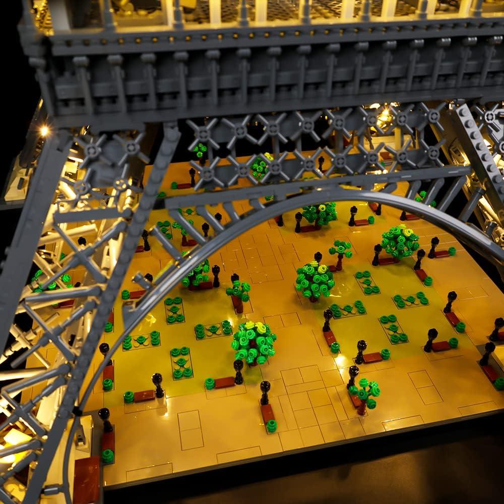 Kit de Luz LED Kyglaring para Lego Torre Eiffel 10307