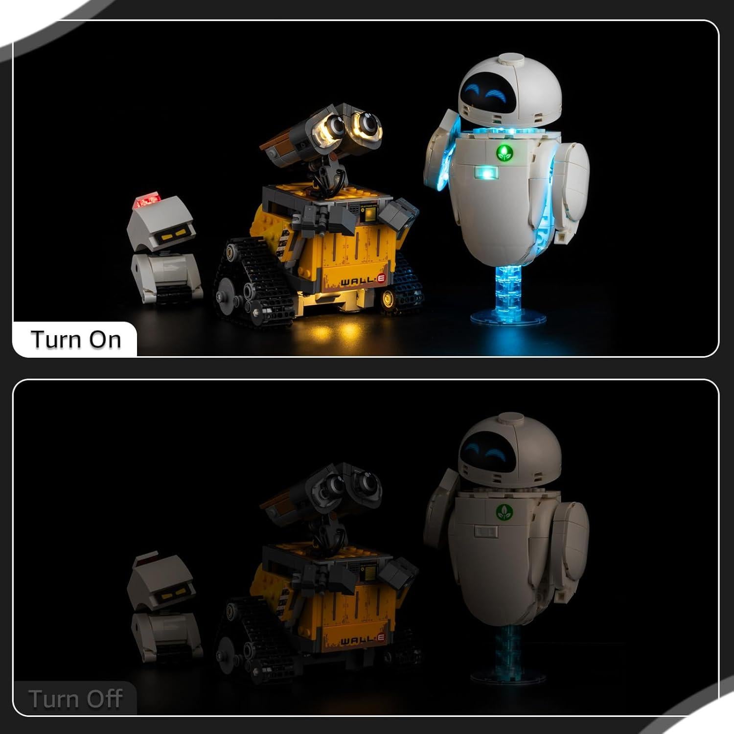 Kit de Luz LED Nitemode para Lego 43279 Wall-E y EVE
