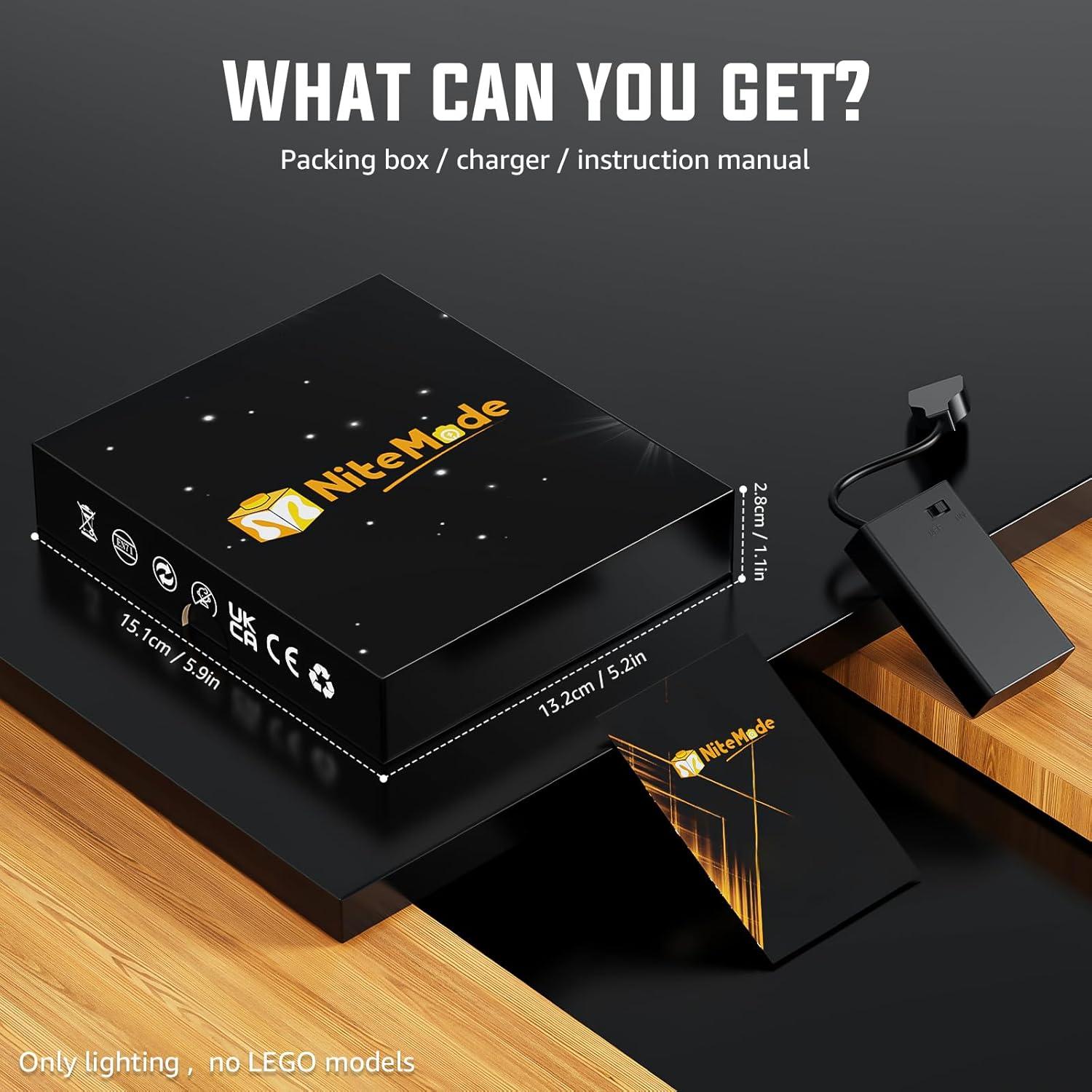 Kit de Luz LED Nitemode para Lego 43279 Wall-E y EVE