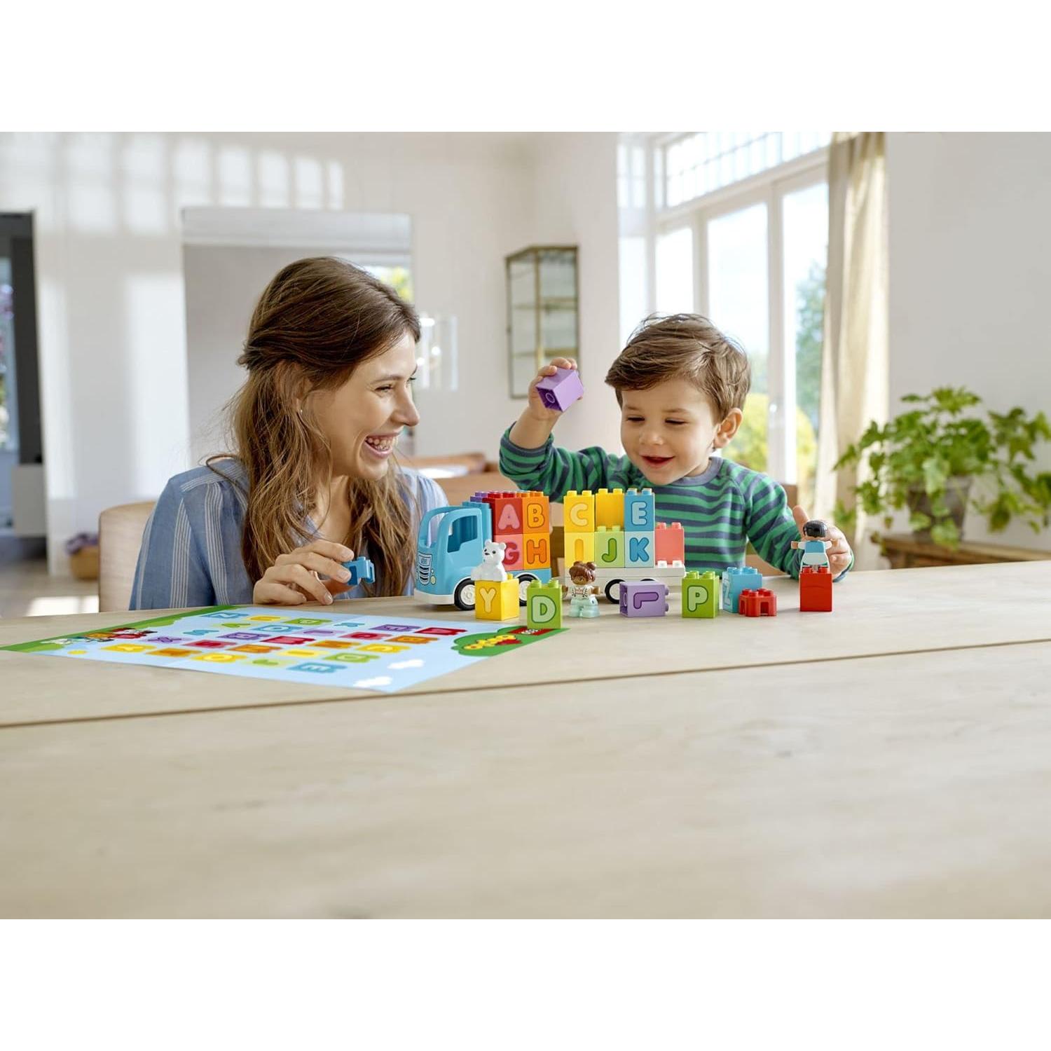 LEGO DUPLO Camión del Alfabeto 10915 Juguete Educativo 36 Piezas