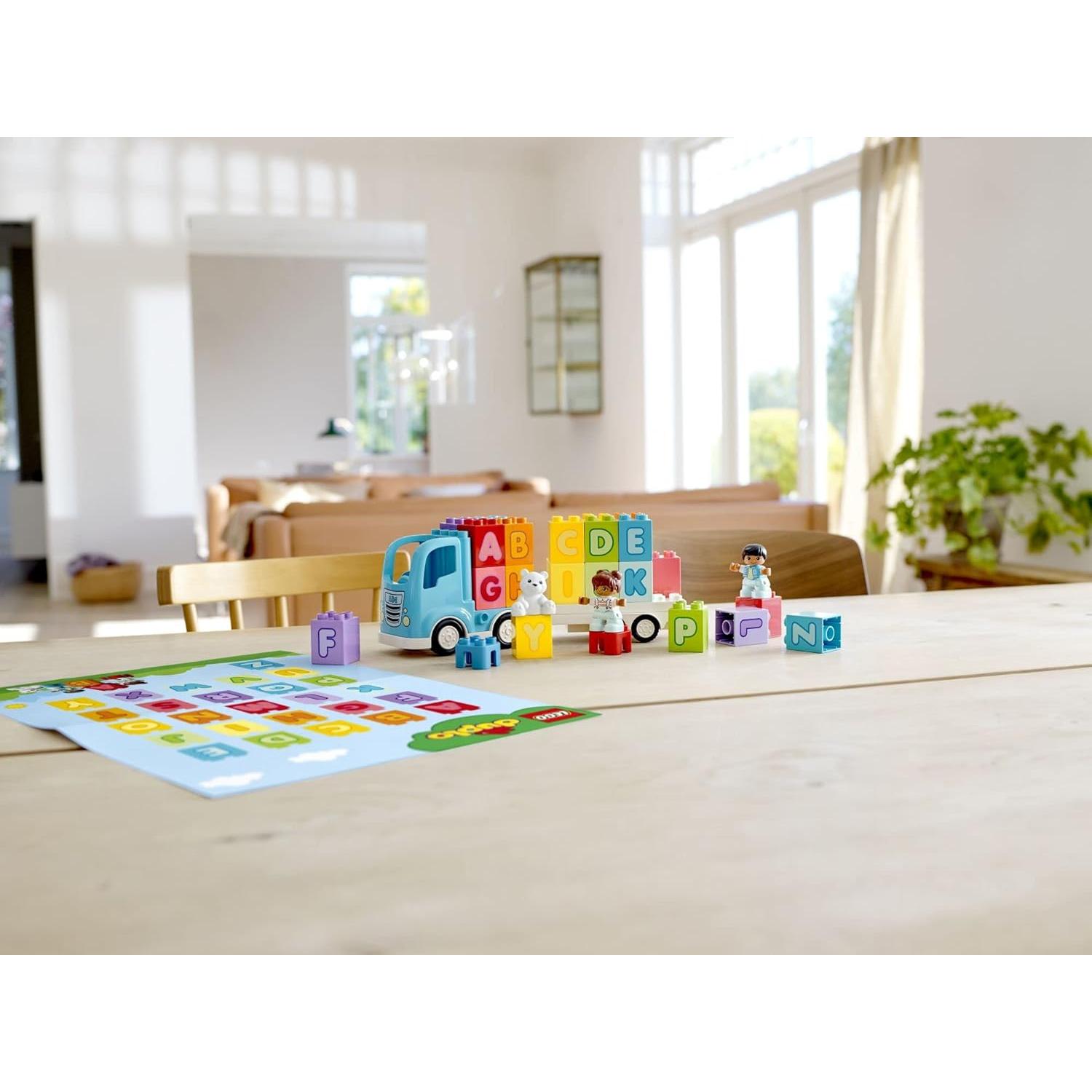 LEGO DUPLO Camión del Alfabeto 10915 Juguete Educativo 36 Piezas