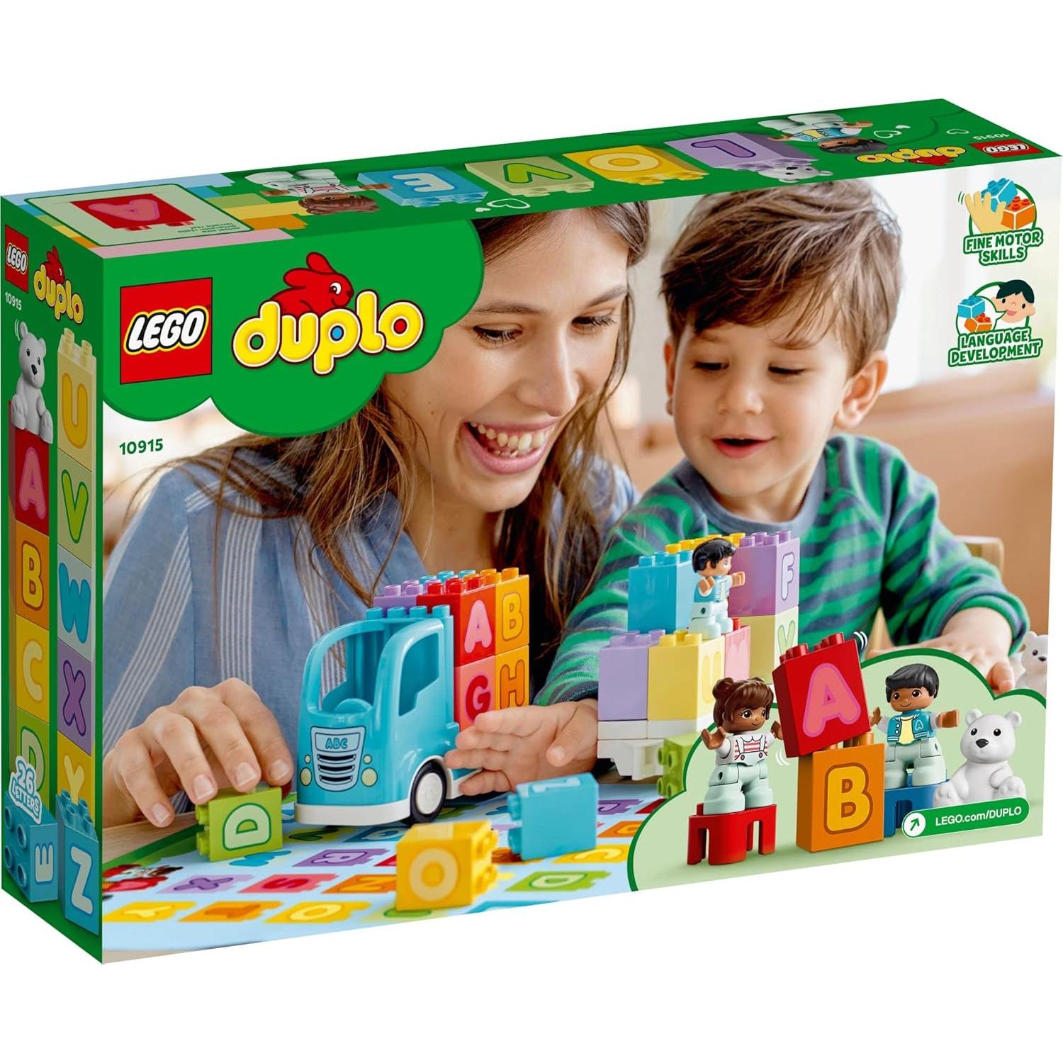 LEGO DUPLO Camión del Alfabeto 10915 Juguete Educativo 36 Piezas