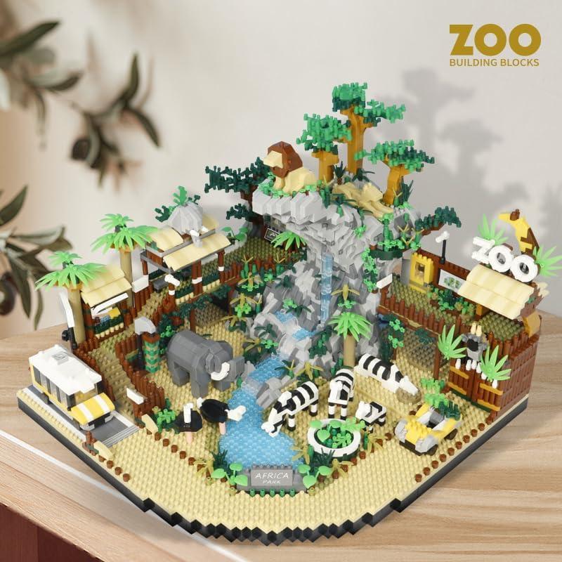 Conjunto de Bloques de Construcción SAMYBLOCKS 4800 PCS Zoológico