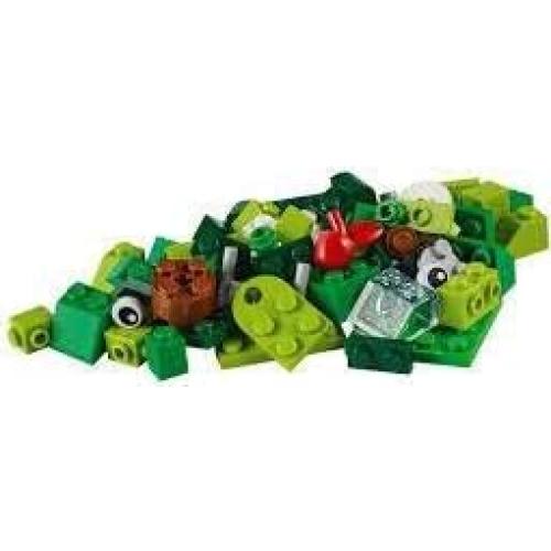 LEGO Classic Ladrillos Verdes 11007 - Kit de Inicio 60 Piezas