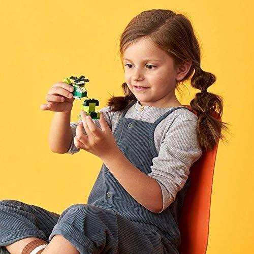 LEGO Classic Ladrillos Verdes 11007 - Kit de Inicio 60 Piezas