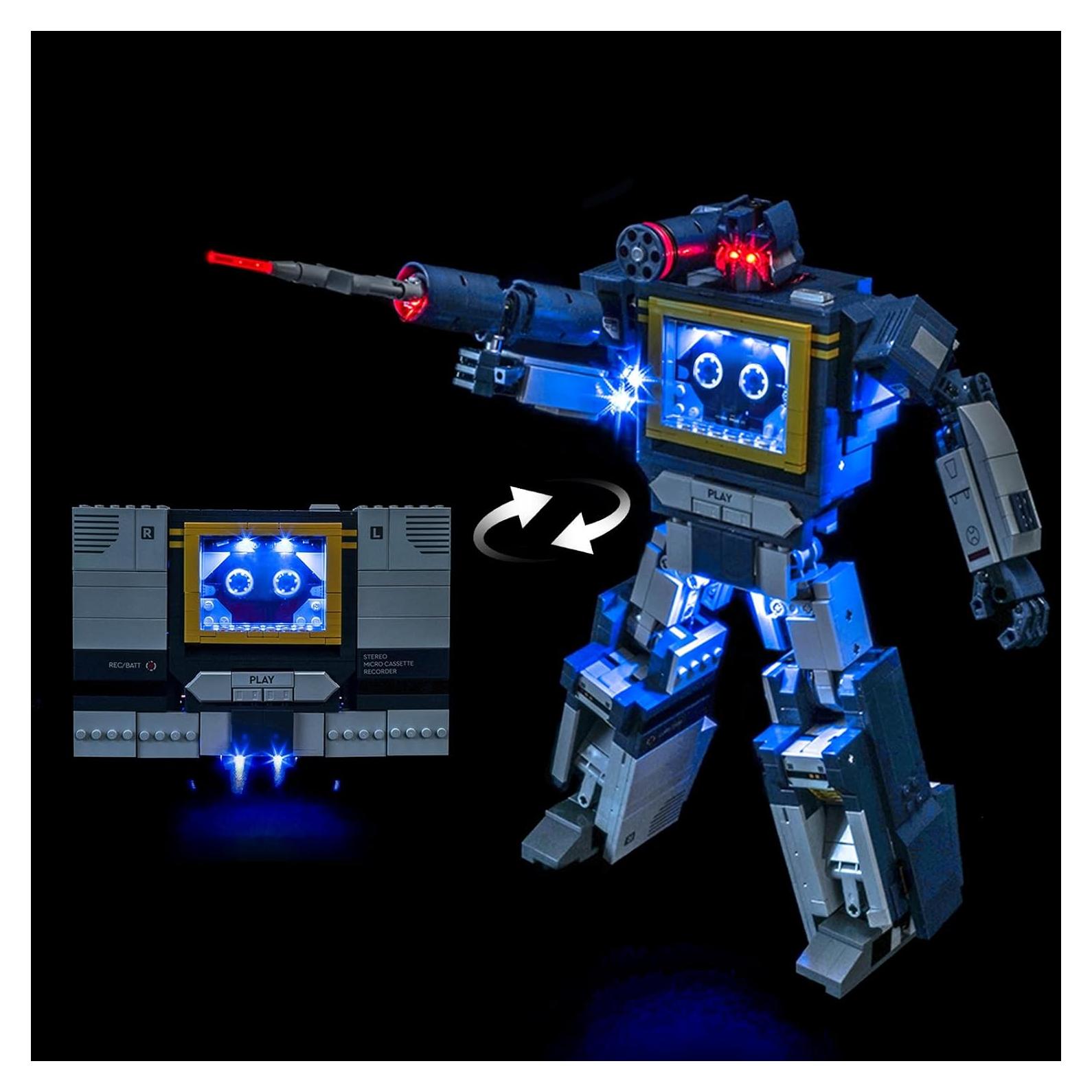 Kit de Luz LED BrickBling para LEGO Soundwave 10358