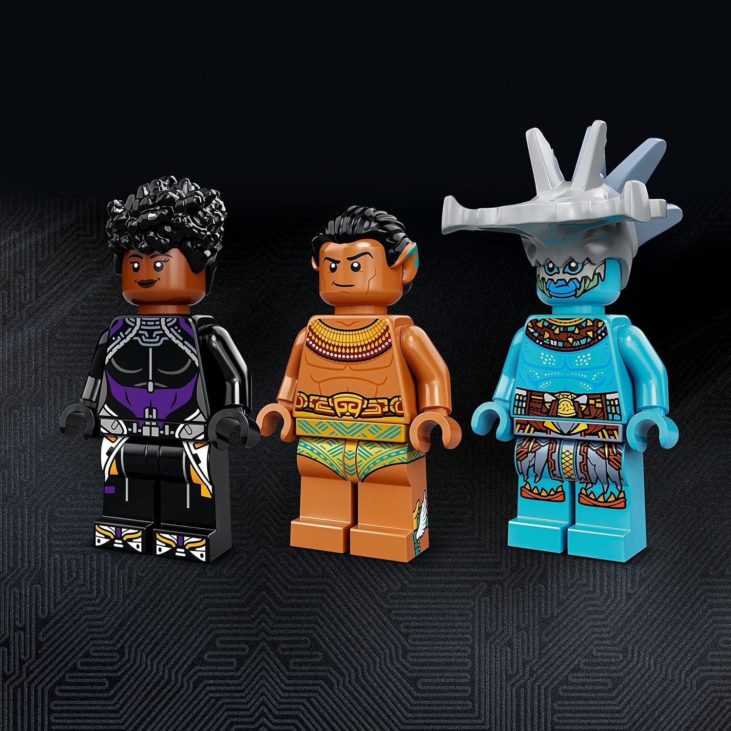 LEGO Marvel Trono de Rey Namor 76213 Submarino 355 Piezas