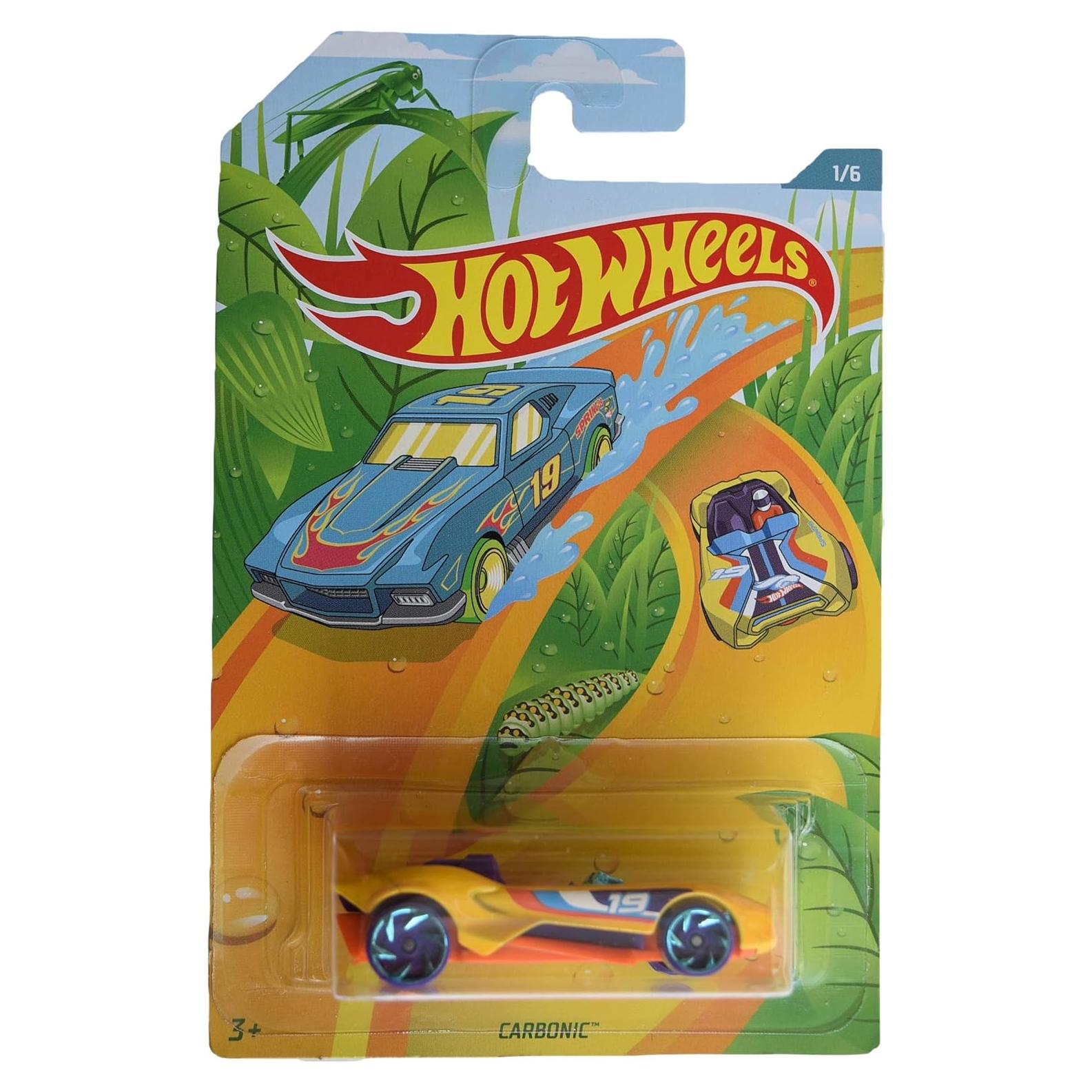 Hot Wheels Carbonic Amarillo 1:64 Die-Cast Coleccionable