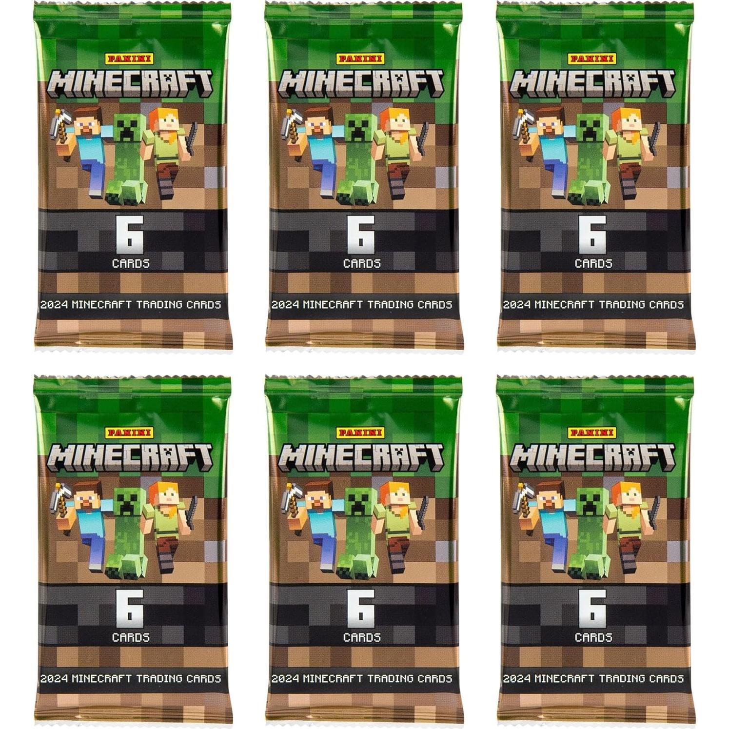 Caja de Blaster Panini Minecraft - 36 Tarjetas Coleccionables
